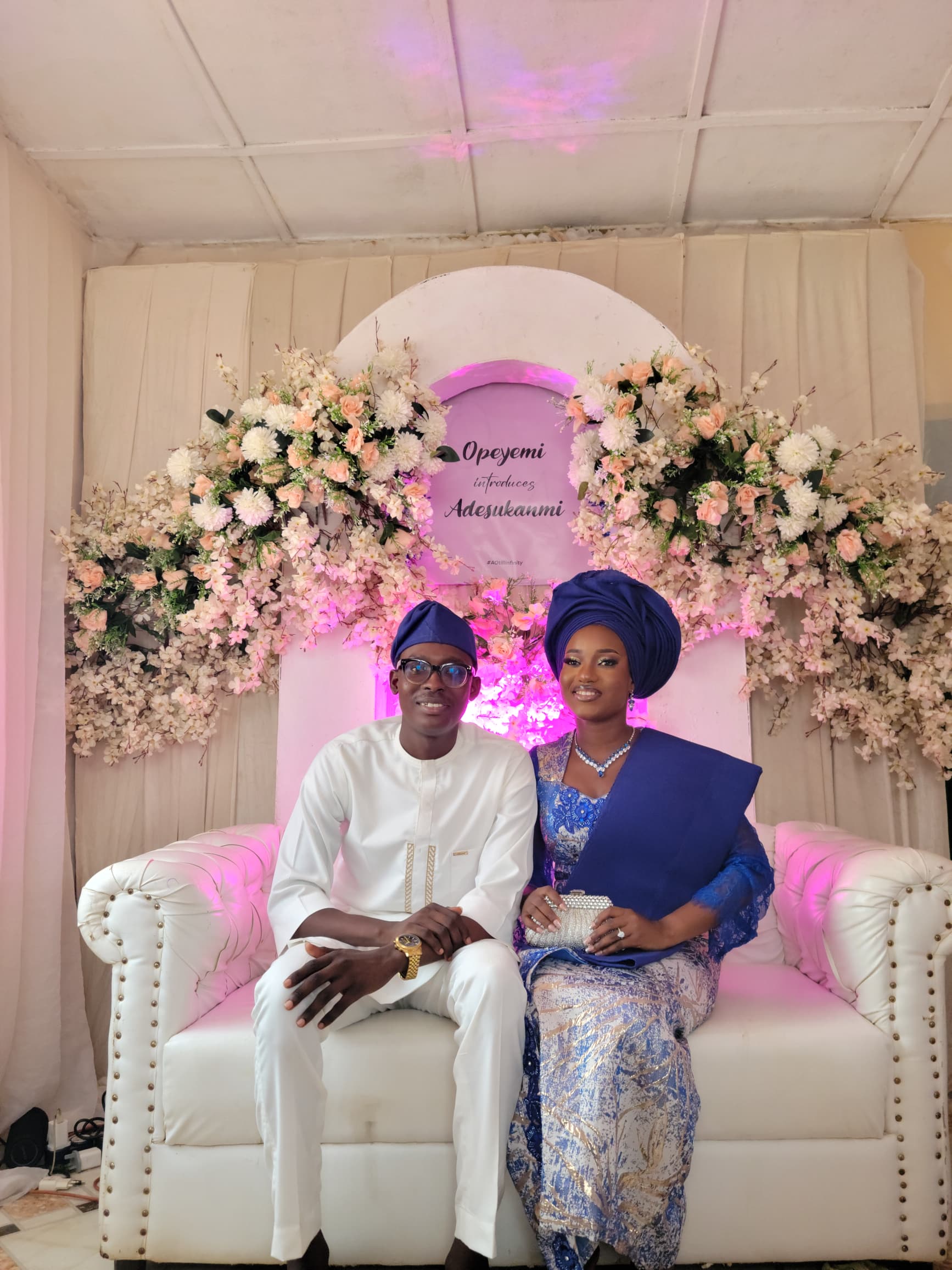 Moments of Adesunkanmi and Opeyemi